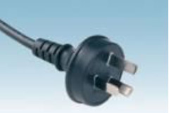 Australian 3-flat prong plug